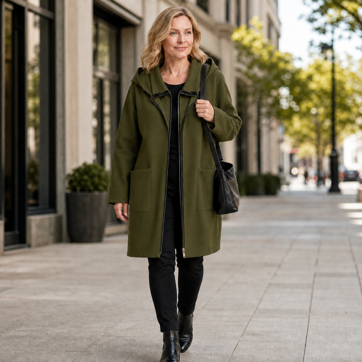 Mimma Graziani™ Hooded Jacket for Everyday Style