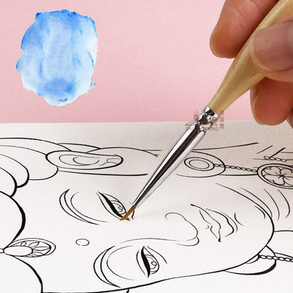 MiniArt™ Miniature set of wooden art brushes