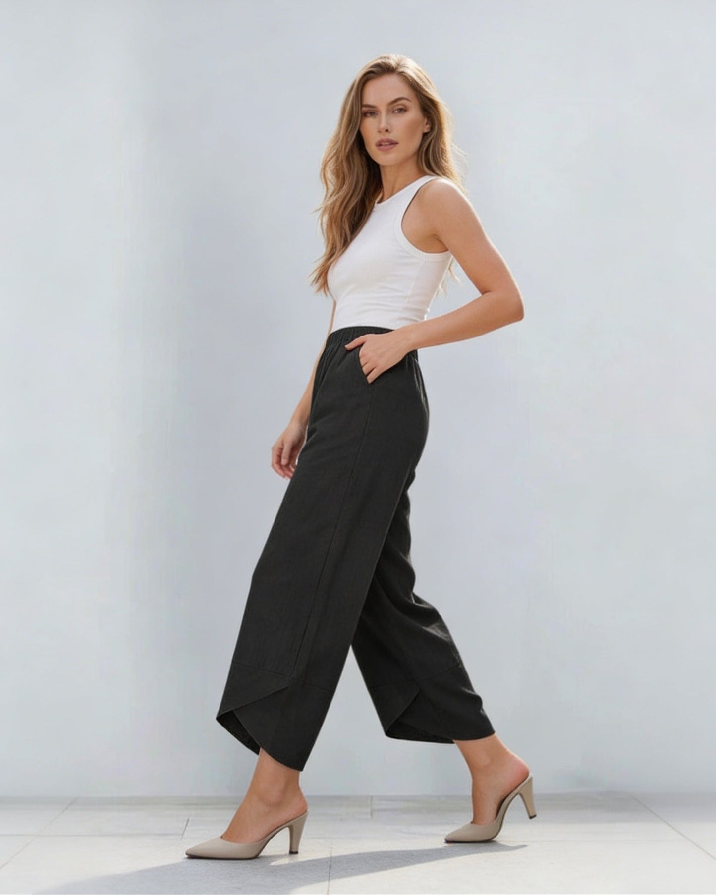 Miriam Corleone™ Relaxed Pocket Pants for Effortless Style