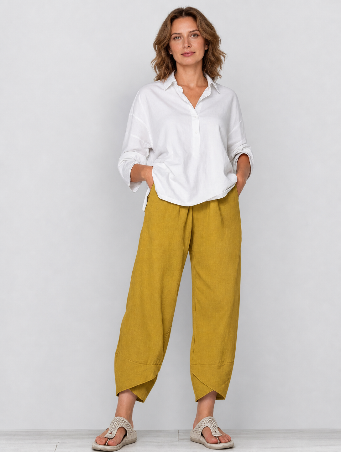 Miriam Corleone™ Relaxed Pocket Pants for Effortless Style