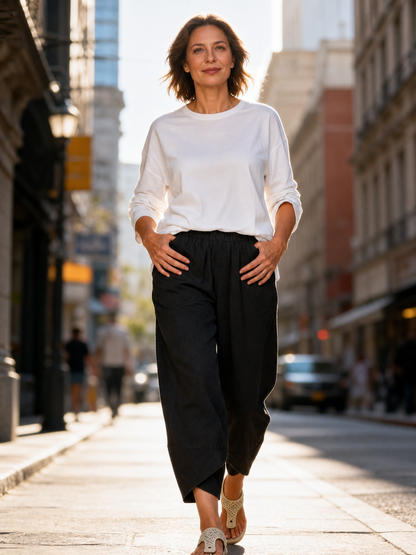 Miriam Corleone™ Relaxed Pocket Pants for Effortless Style