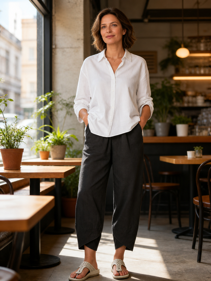 Miriam Corleone™ Relaxed Pocket Pants for Effortless Style