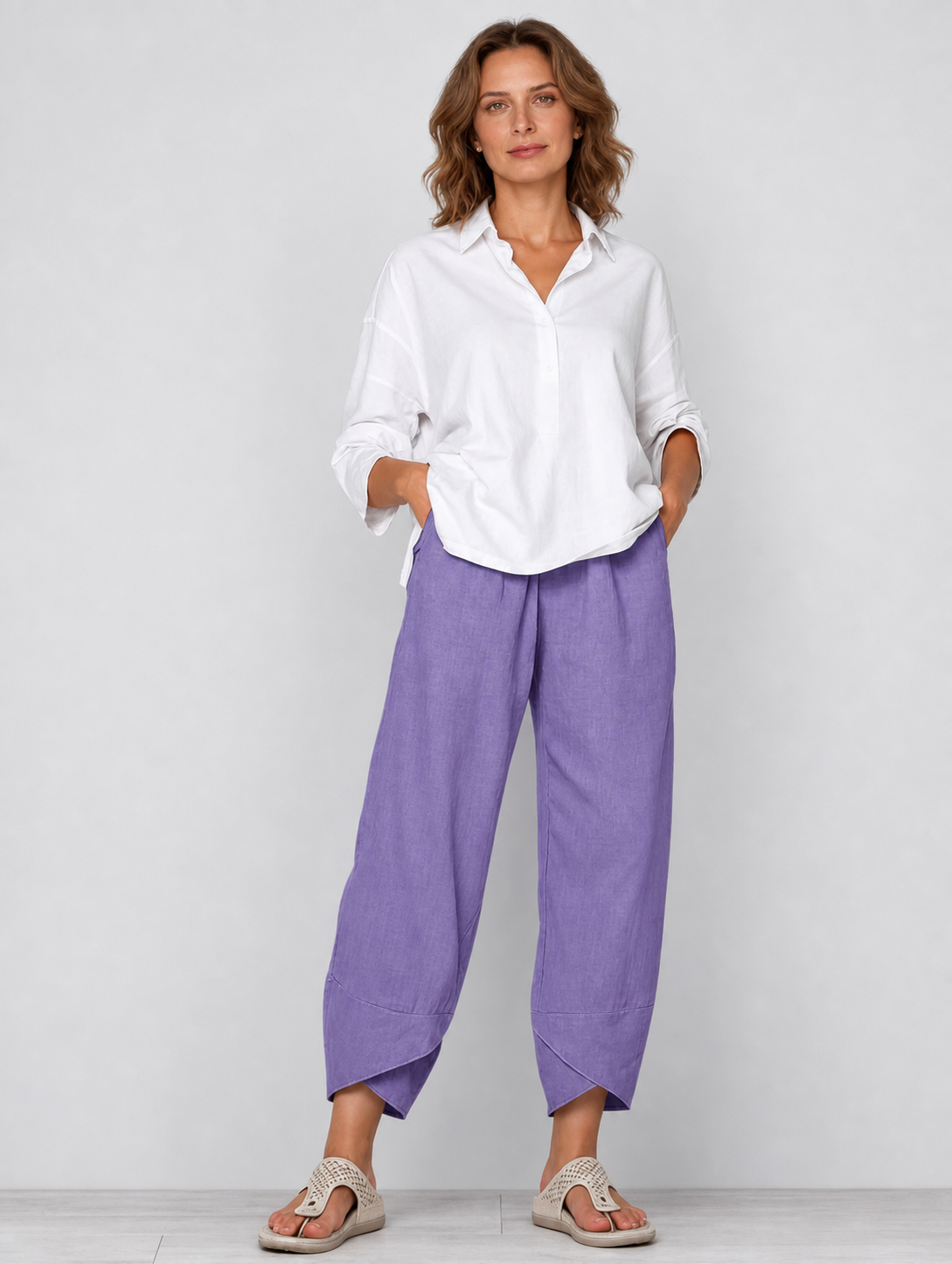 Miriam Corleone™ Relaxed Pocket Pants for Effortless Style