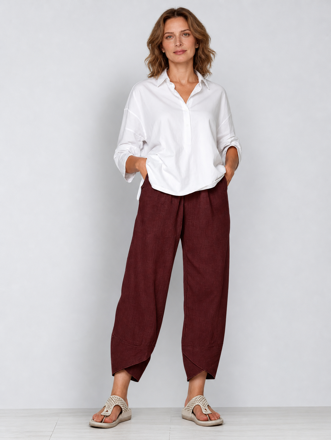 Miriam Corleone™ Relaxed Pocket Pants for Effortless Style