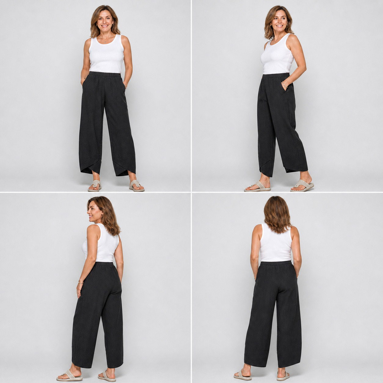 Miriam Corleone™ Relaxed Pocket Pants for Effortless Style