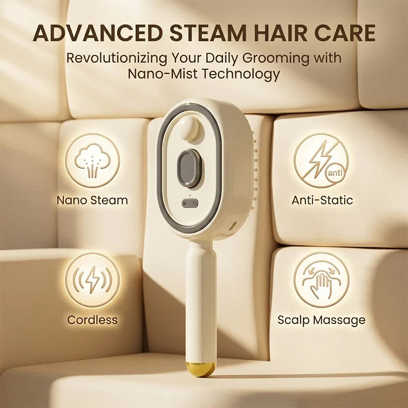 Mistané™ Hydrating Massage Hair Brush for Frizz-Free Smoothness