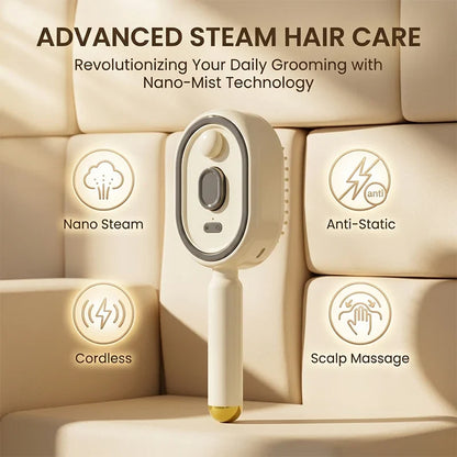 Mistané™ Hydrating Massage Hair Brush for Frizz-Free Smoothness