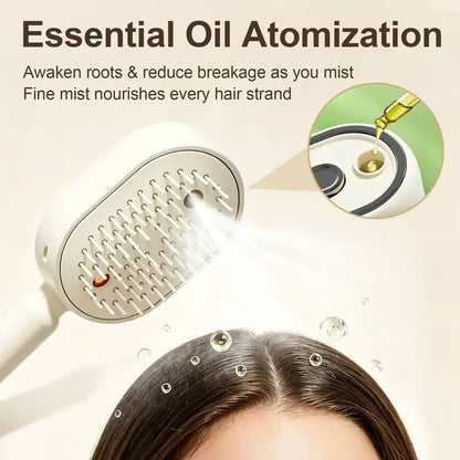 Mistané™ Hydrating Massage Hair Brush for Frizz-Free Smoothness