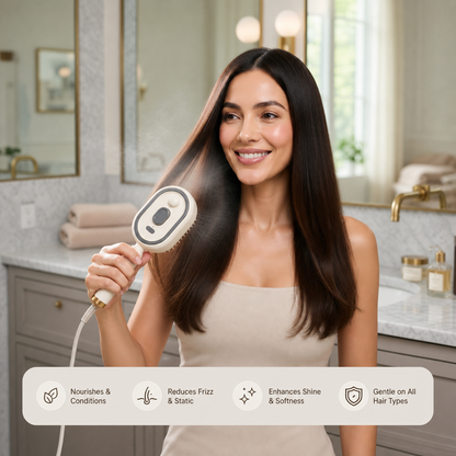 Mistané™ Hydrating Massage Hair Brush for Frizz-Free Smoothness
