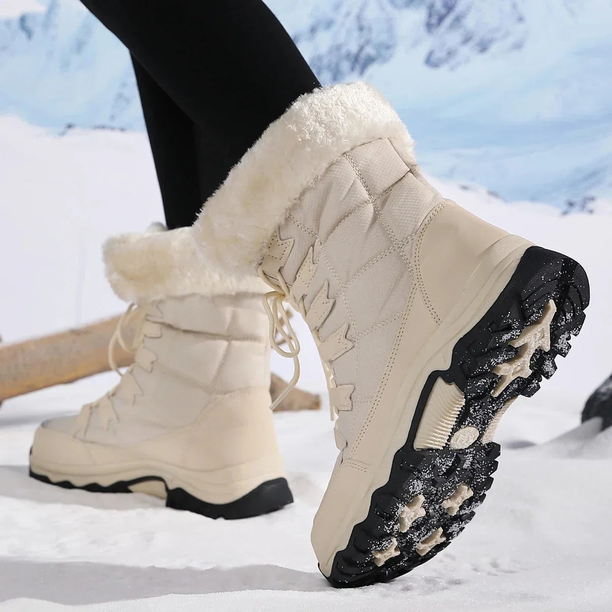 Mistella™ Weatherproof Winter Boots with Cozy Style