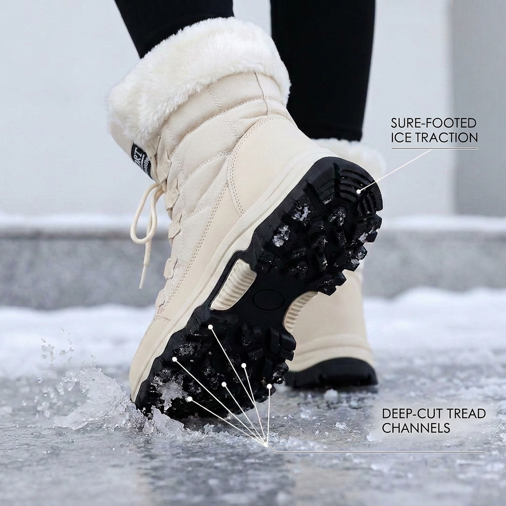 Mistella™ Weatherproof Winter Boots with Cozy Style
