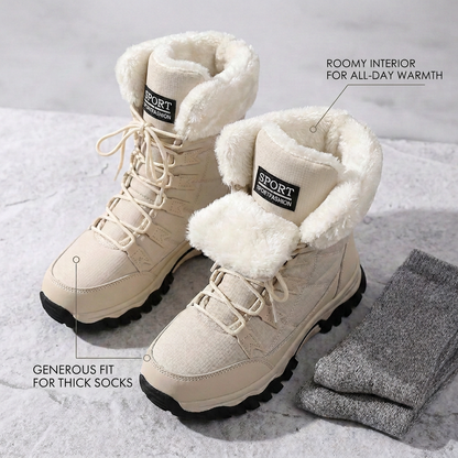 Mistella™ Weatherproof Winter Boots with Cozy Style
