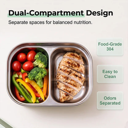 MoistHeat Pro™ Portable Heated Lunch Box for Warm Meals