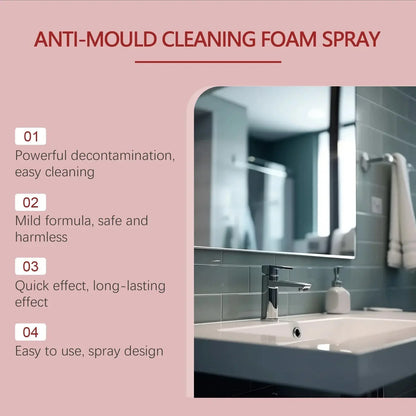 MoldGuard Pro+™ Cleaning Foam Spray for Effortless Mold Control