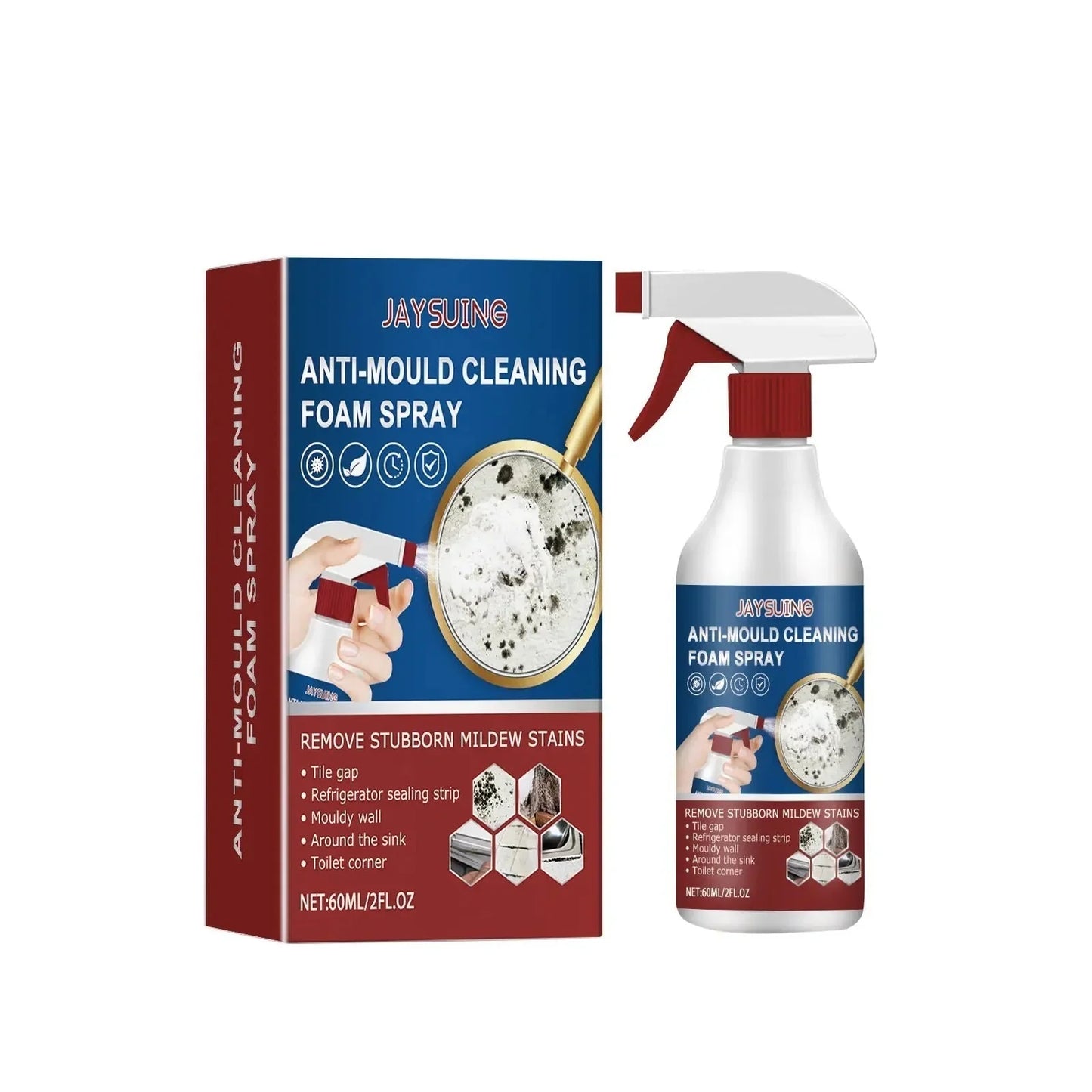 MoldGuard Pro+™ Cleaning Foam Spray for Effortless Mold Control