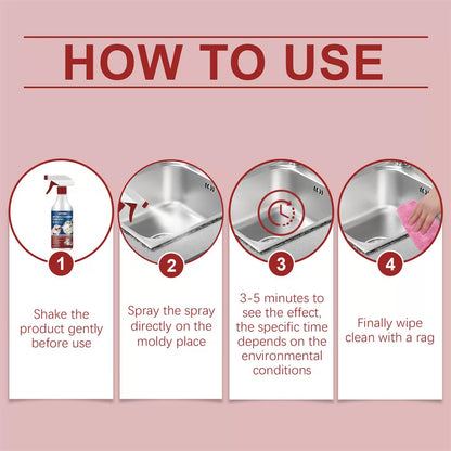 MoldGuard Pro+™ Cleaning Foam Spray for Effortless Mold Control