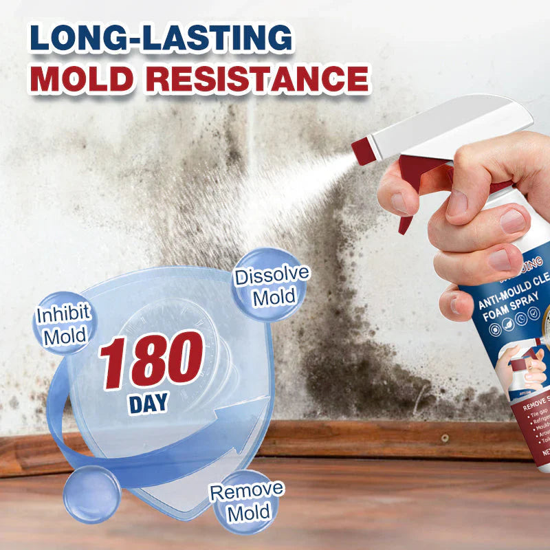 MoldGuard Pro+™ Cleaning Foam Spray for Effortless Mold Control