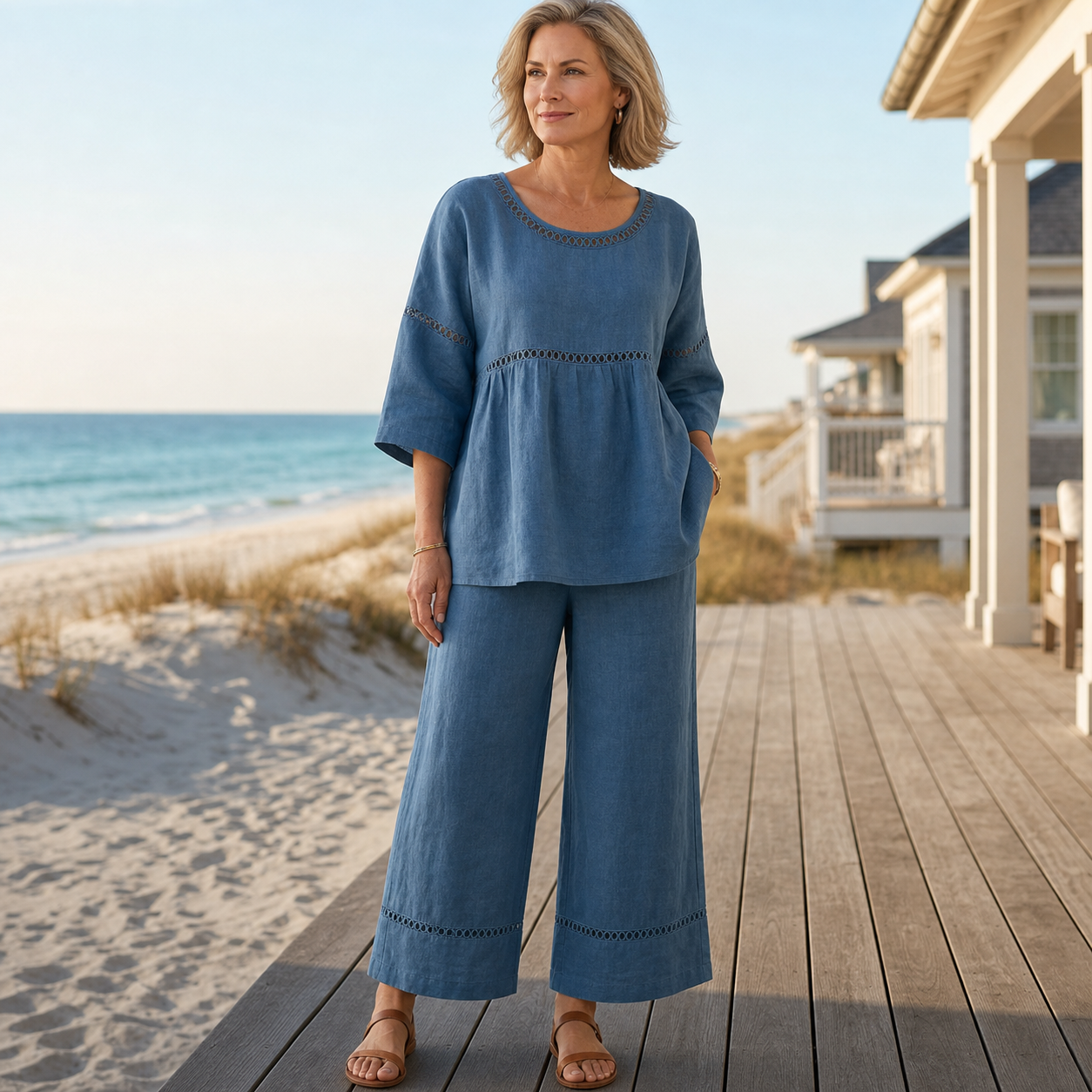 Morena Cornacchia™ Breathable Summer Dress for Effortless Style