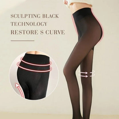 Ms Fox™ Fleece winter tights