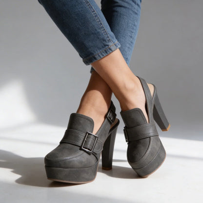 Nadia Angelini™ Cushioned Platform Heels for All-Day Comfort