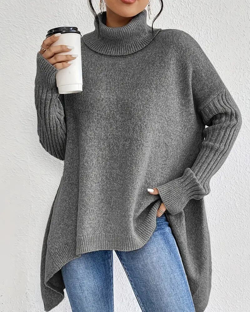 Nadia Antinori™ Soft Turtleneck Sweater for Cozy Elegance