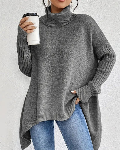 Nadia Antinori™ Soft Turtleneck Sweater for Cozy Elegance