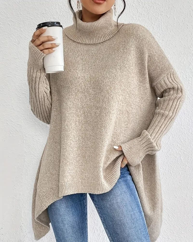 Nadia Antinori™ Soft Turtleneck Sweater for Cozy Elegance