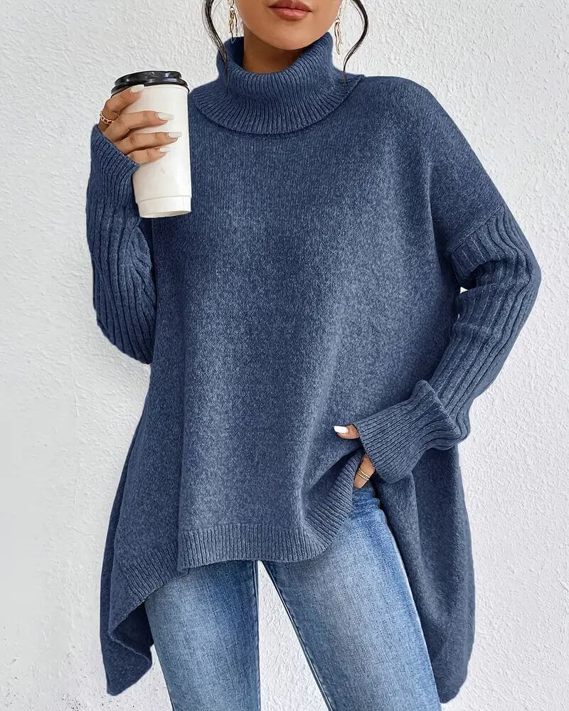 Nadia Antinori™ Soft Turtleneck Sweater for Cozy Elegance