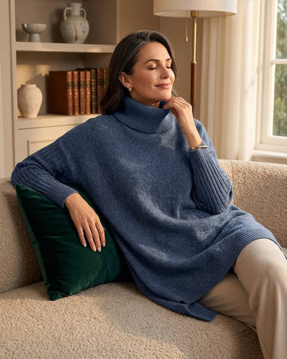 Nadia Antinori™ Soft Turtleneck Sweater for Cozy Elegance