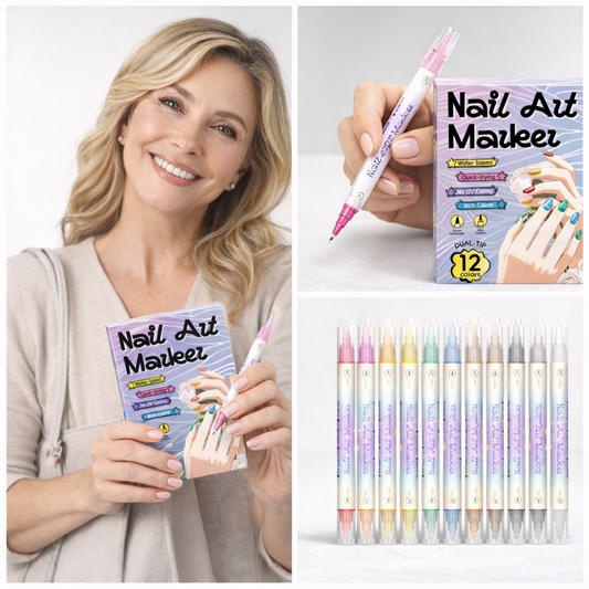 NailScribe Pro™ Fine Tip Nail Art Pens