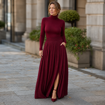 Natalia Berardi™ Elegant High Waist Maxi for Any Occasion