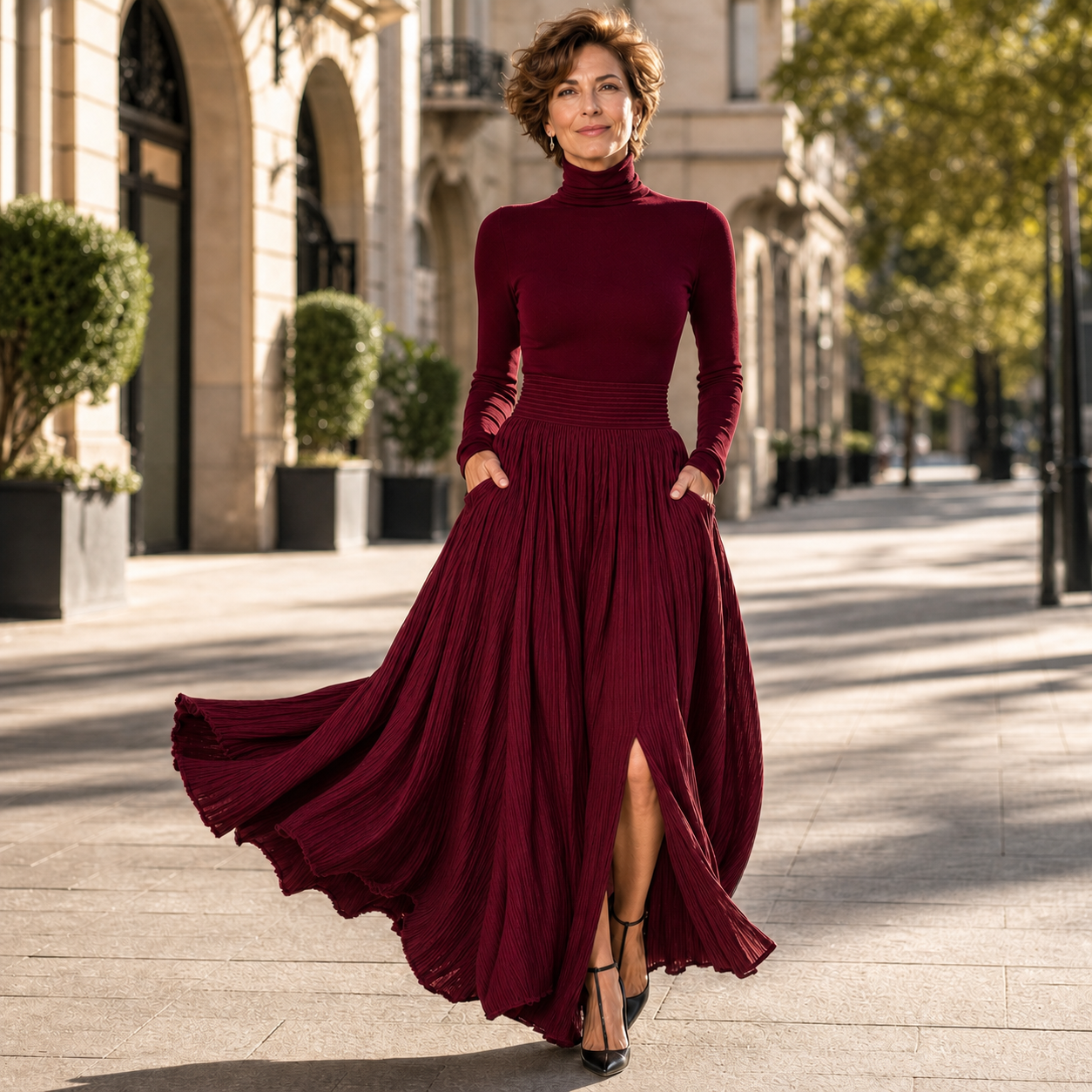Natalia Berardi™ Elegant High Waist Maxi for Any Occasion