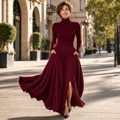 Natalia Berardi™ Elegant High Waist Maxi for Any Occasion