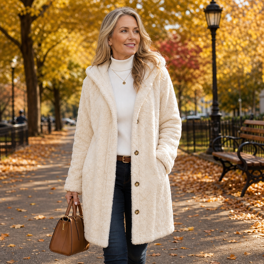 Natalia Bergonzi™ Hooded Jacket for Warm Layered Style