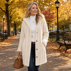 Natalia Bergonzi™ Hooded Jacket for Warm Layered Style