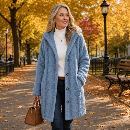 Natalia Bergonzi™ Hooded Jacket for Warm Layered Style