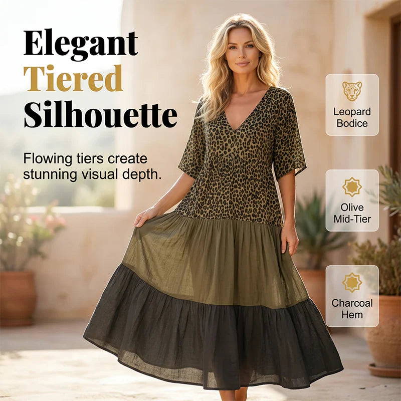 Natalia Severi™ Breathable Vacation Dress for Effortless Style
