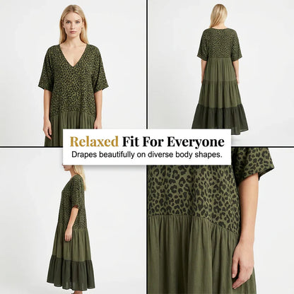 Natalia Severi™ Breathable Vacation Dress for Effortless Style