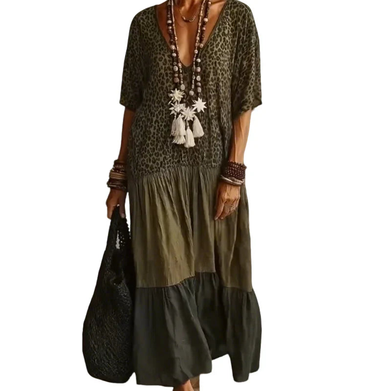Natalia Severi™ Breathable Vacation Dress for Effortless Style