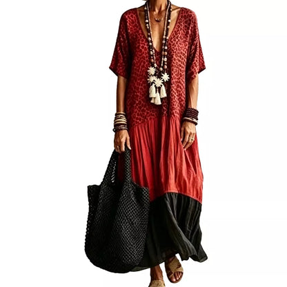 Natalia Severi™ Breathable Vacation Dress for Effortless Style