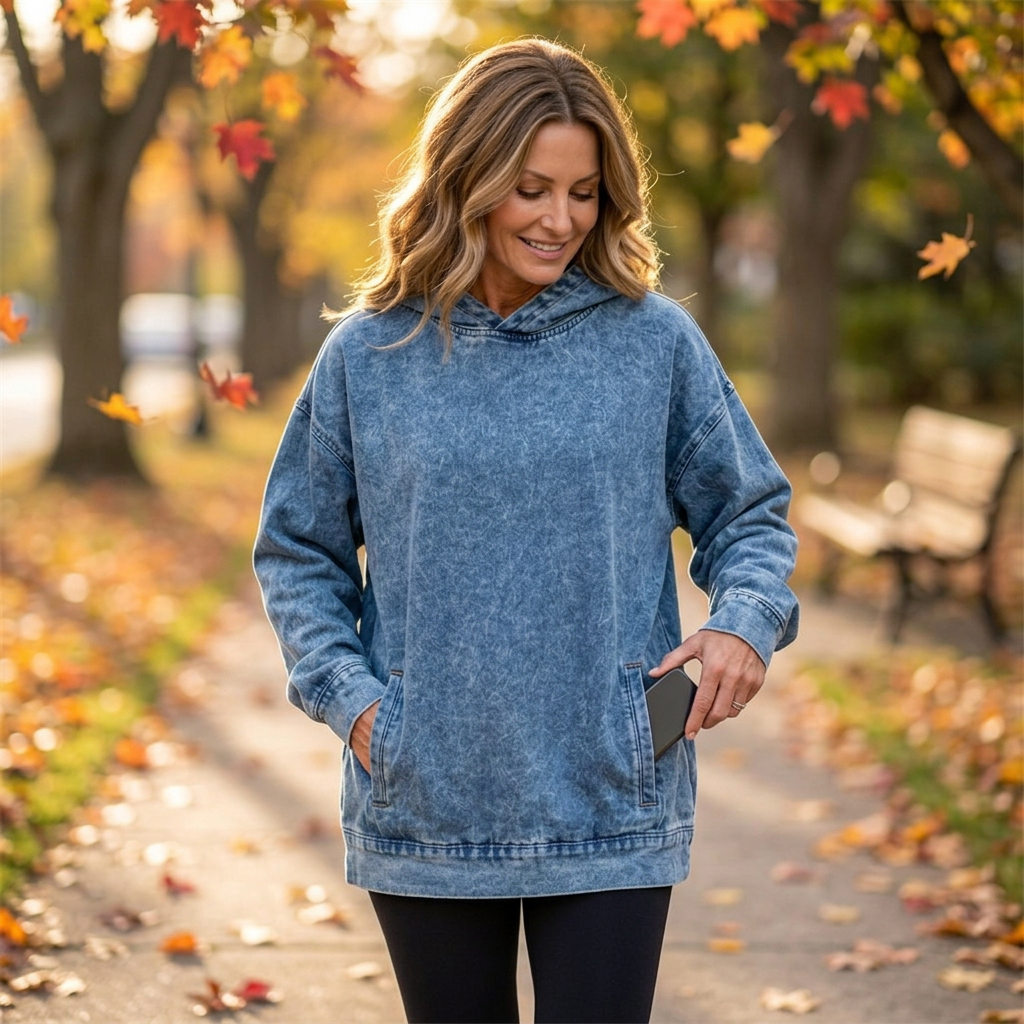 Natalina Secchi™ Cozy Hoodie for Effortless Fall Style