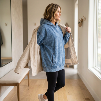 Natalina Secchi™ Cozy Hoodie for Effortless Fall Style