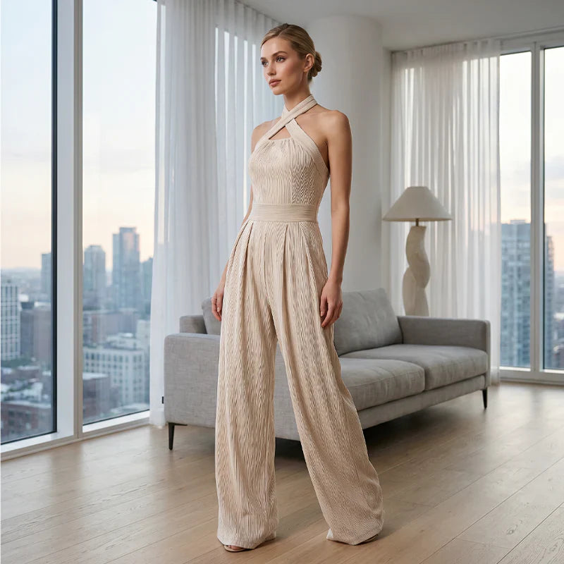 Nella Tartaglia™ Breathable Jumpsuit for Effortless Elegance