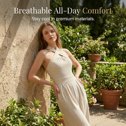 Nella Tartaglia™ Breathable Jumpsuit for Effortless Elegance