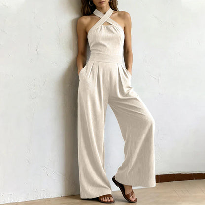 Nella Tartaglia™ Breathable Jumpsuit for Effortless Elegance