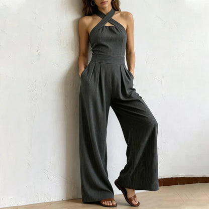Nella Tartaglia™ Breathable Jumpsuit for Effortless Elegance