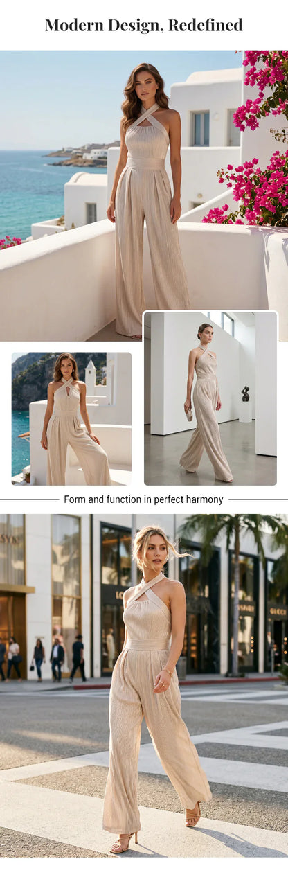 Nella Tartaglia™ Breathable Jumpsuit for Effortless Elegance
