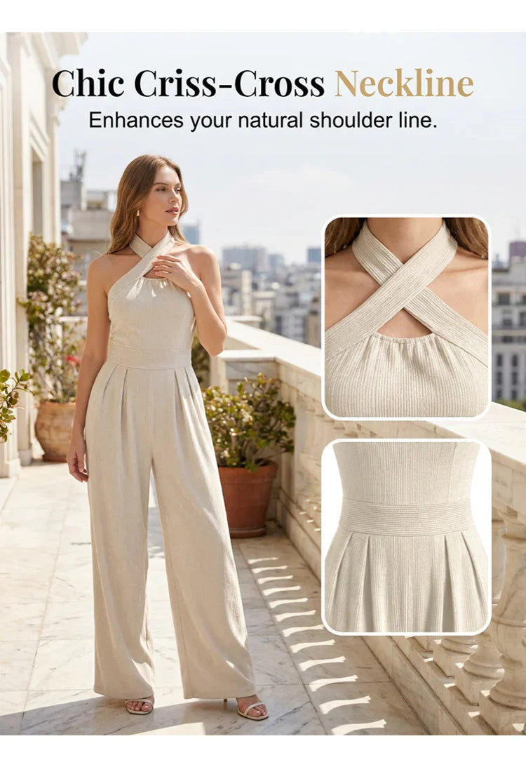 Nella Tartaglia™ Breathable Jumpsuit for Effortless Elegance