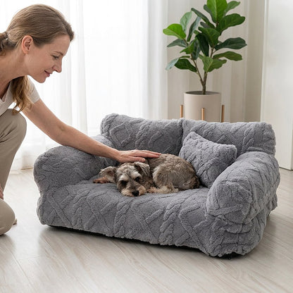 NestlCare™ Cozy Raised Pet Bed for Restful Sleep