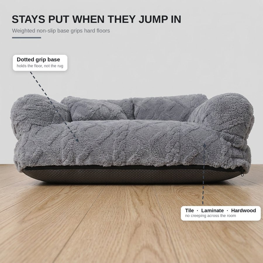 NestlCare™ Cozy Raised Pet Bed for Restful Sleep